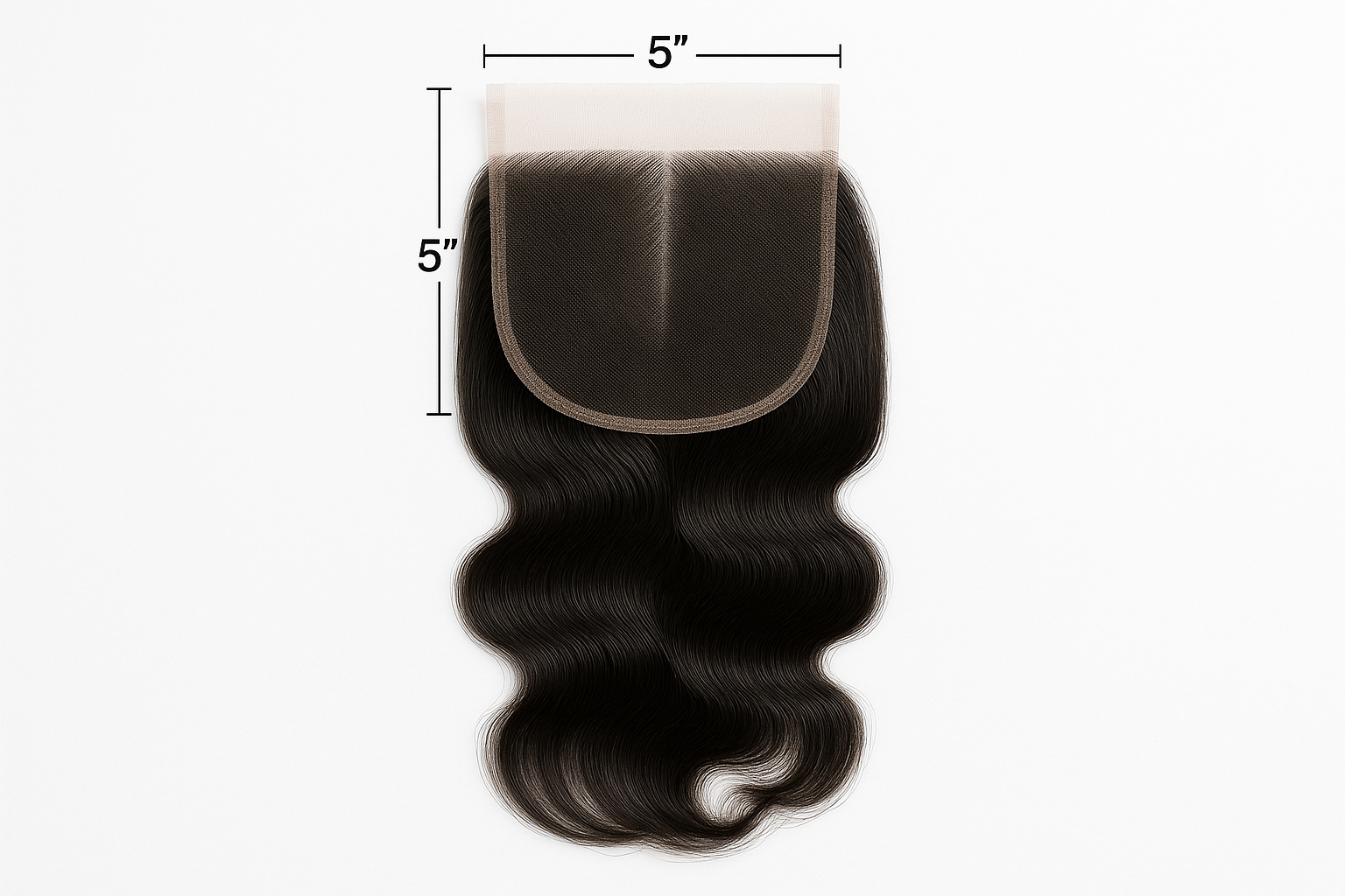 please generate a 5x5 body wave closure
